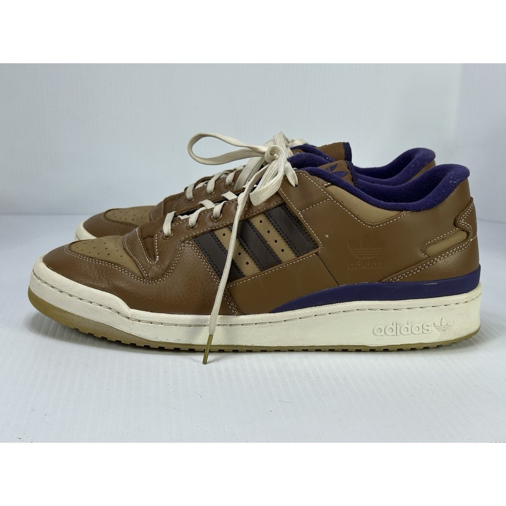 Adidas Forum 84 Low ADV x Heitor Da Silva‎ Men's US 14 Brown Purple Skate HQ6690